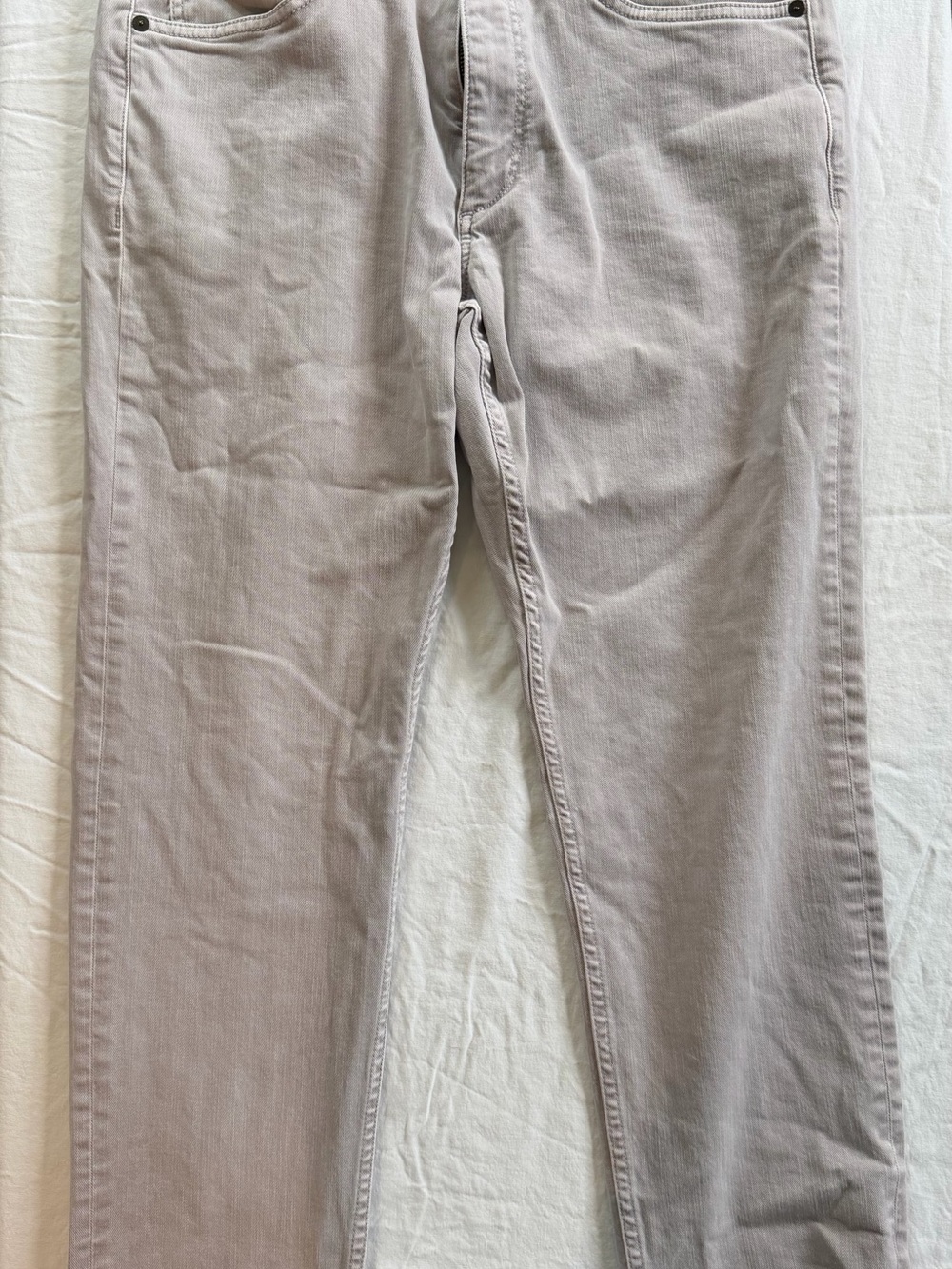 rag & bone - Men's Slim Straight Pants in Light Gray